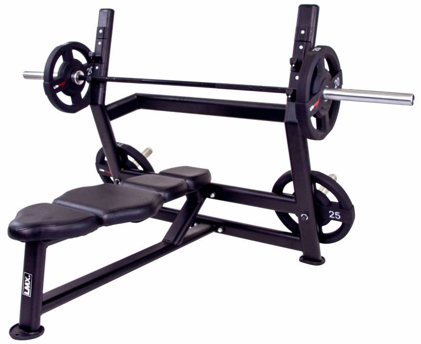 Lifemaxx Olympic Press Bench - Trainingsbank - Zwart