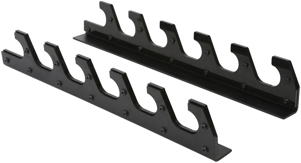 Lifemaxx Crossmaxx Wall Mounted Bar Rack - Zwart