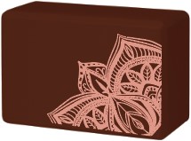 Gaiam Yoga Blok - Intense Rust Sundial Point