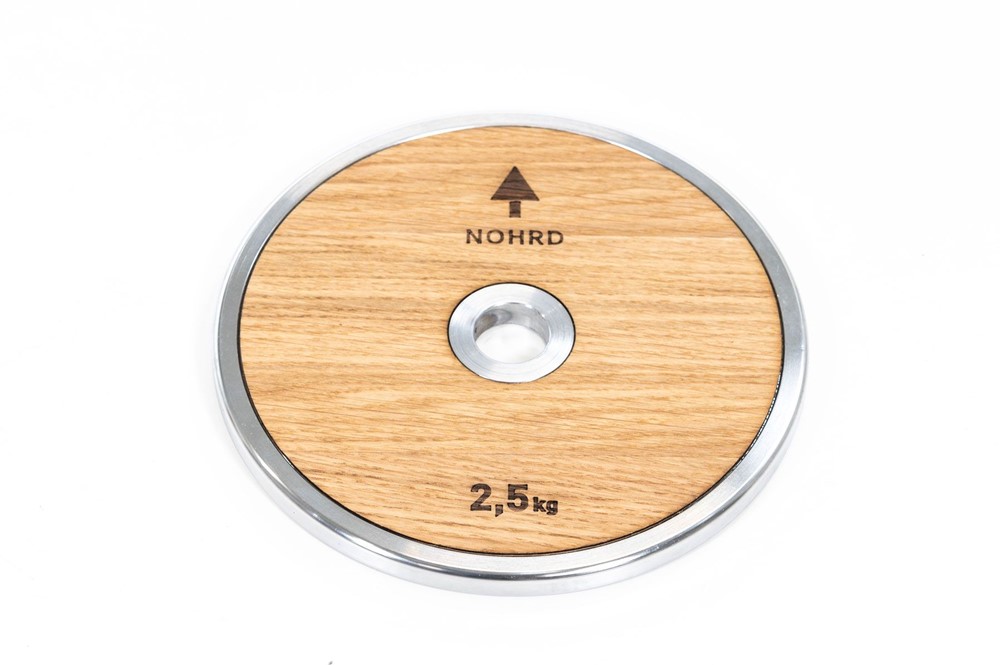 Nohrd Weight Plate Set - 2,5 kg - Zwart