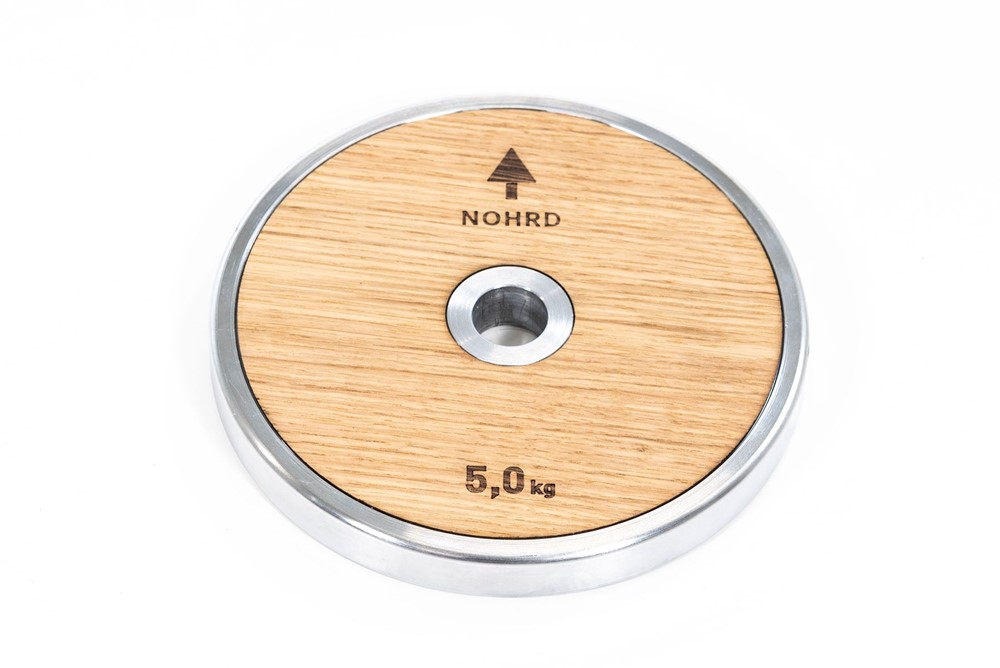 Nohrd Weight Plate Set - 5 kg - Zwart