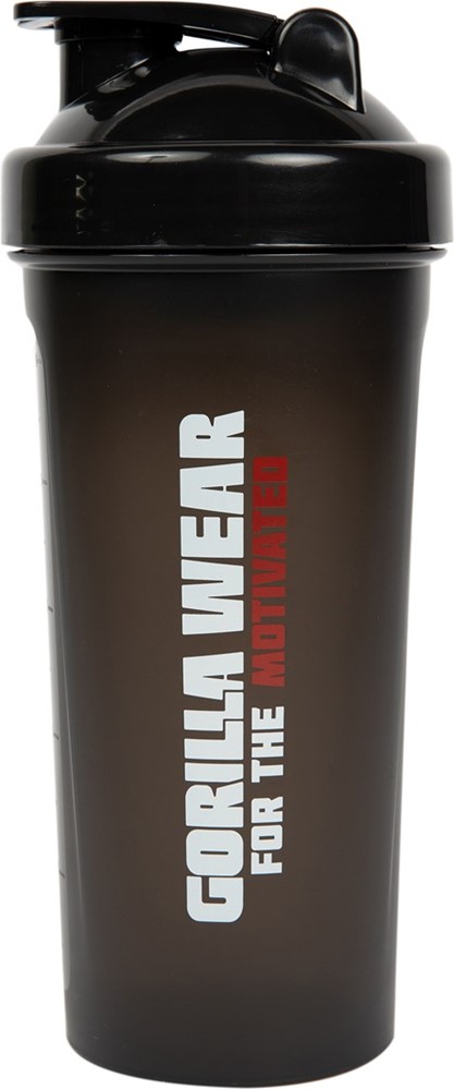 Gorilla Wear Shake Beker XXL - 1000 ml - Zwart