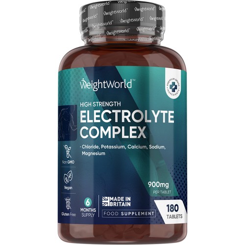 Elektrolyten Complex - 180 capsules - 900mg keto elektrolyten voor energie