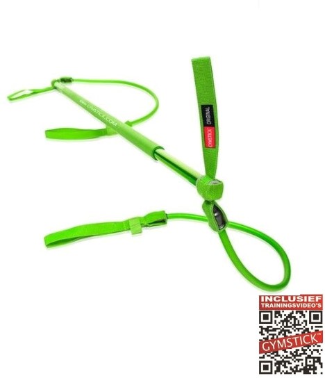 Gymstick Original 2.0 - Licht (Groen)  - Met online trainingsvideo's - Tweedekans