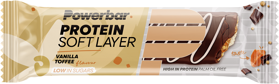 Powerbar Protein Bar Soft Layer - 12 x 40 gr - Vanille Toffee