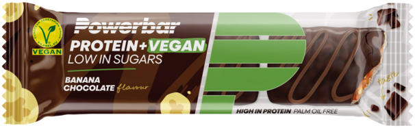 Powerbar Protein+ Bar Vegan - 12 x 2 x 21 gr - Banaan Chocolade