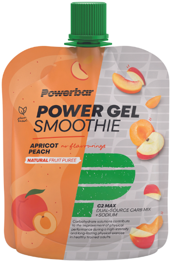 Powerbar Powergel Smoothies - 16 x 90 gr - Perzik Abrikoos