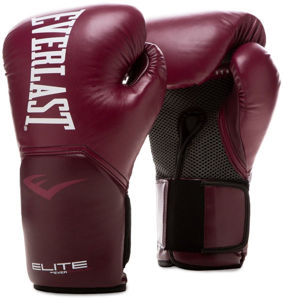 Everlast Elite 2 Bokshandschoenen - Bordeaux - 14 oz