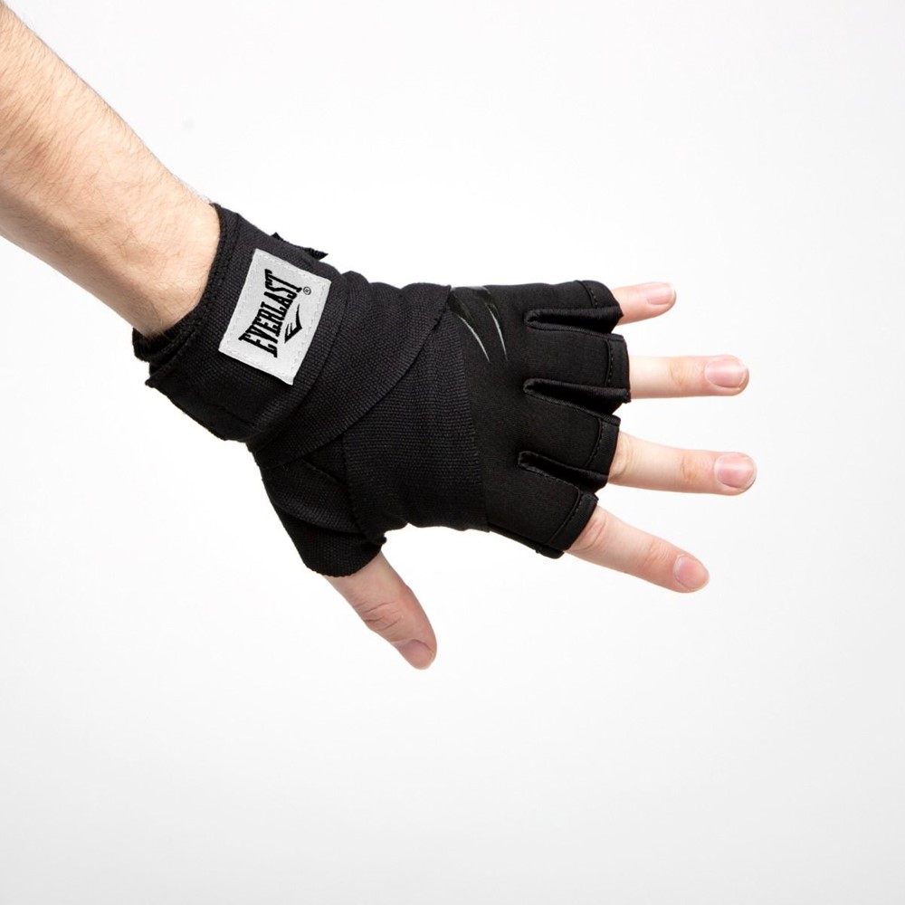 Everlast Evergel Fast Wraps - Zwart - M