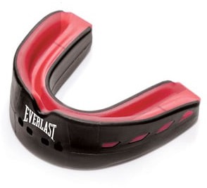 Everlast Evershield Double Gebitsbeschermer - Zwart/Rood - One Size