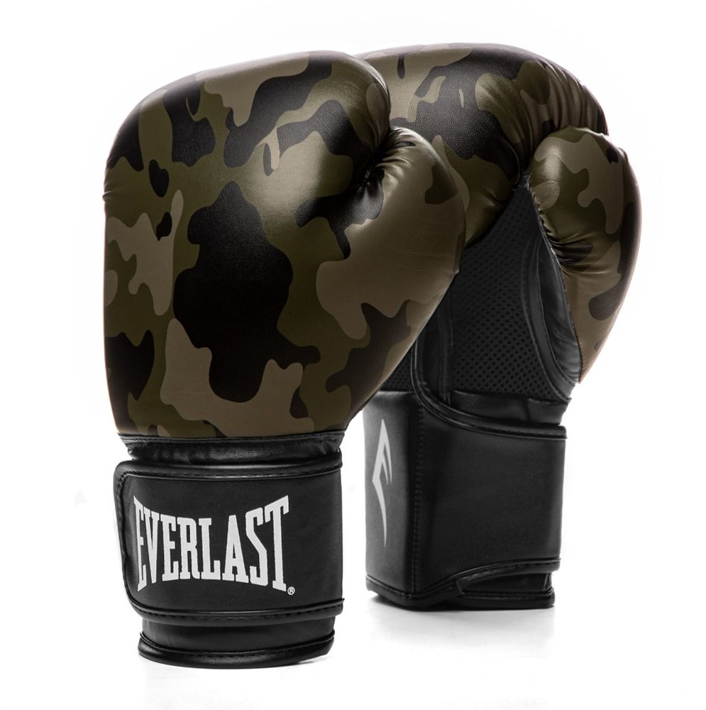 Everlast Spark Bokshandschoenen - Camo - 10 oz