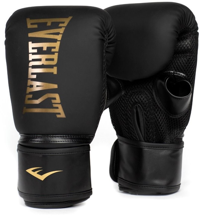 Everlast Cardio Elite Bokshandschoenen - Zwart/Goud - S/M