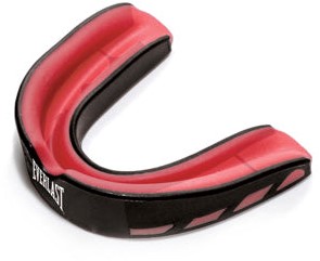 Everlast Evershield Single Gebitsbeschermer - Zwart/Rood - One Size