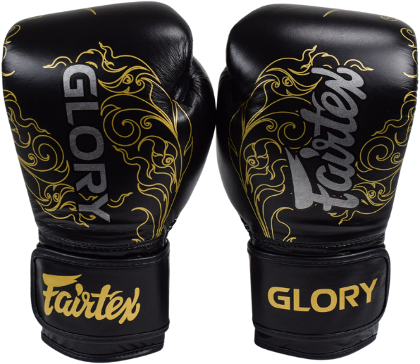 Fairtex Glory Limited Edition 3.0 (Kick)bokshandschoenen - Zwart - 12 oz