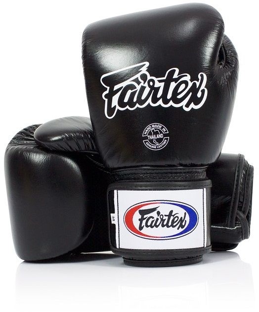 Fairtex Tight Fit (Kick)bokshandschoenen - Zwart - 14 oz