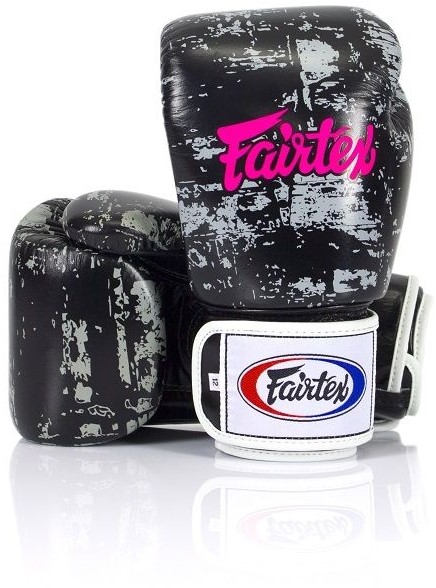 Fairtex Dark Cloud (Kick)bokshandschoenen - Zwart/Roze - 16 oz