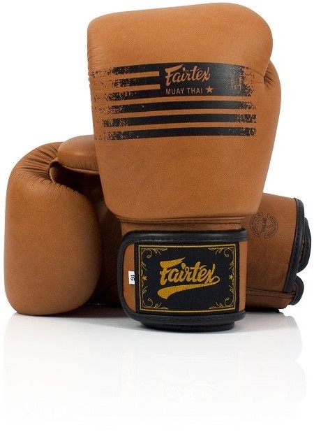 Fairtex Brown Legacy (Kick)bokshandschoenen - Bruin - 12 oz