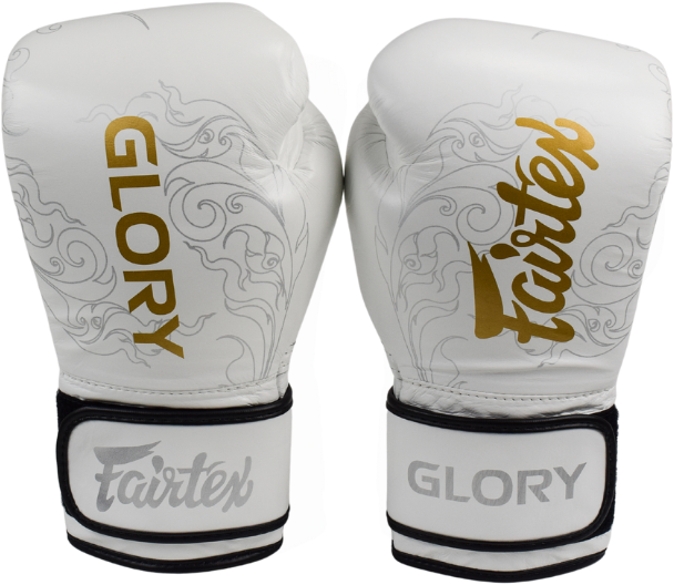 Fairtex Glory Limited Edition 3.0 (Kick)bokshandschoenen - Wit - 14 oz