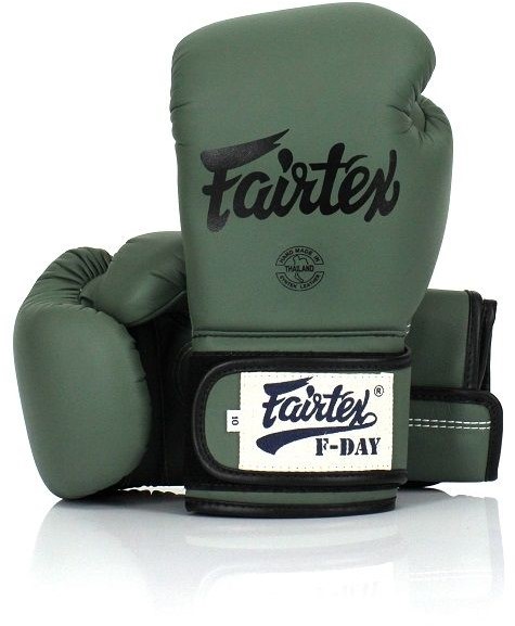 Fairtex F-Day Limited Edition (Kick)bokshandschoenen - Groen - 10 oz