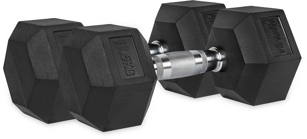 VirtuFit Hexa Dumbbell Pro Set - 2 x 17,5 kg