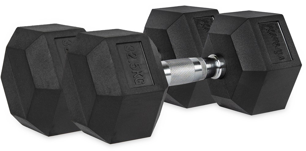 VirtuFit Hexa Dumbell Pro Set - 2 x 32,5 kg