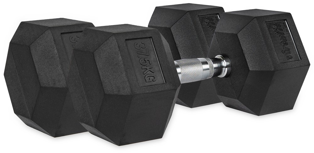 VirtuFit Hexa Dumbell Pro Set - 2 x 37,5 kg