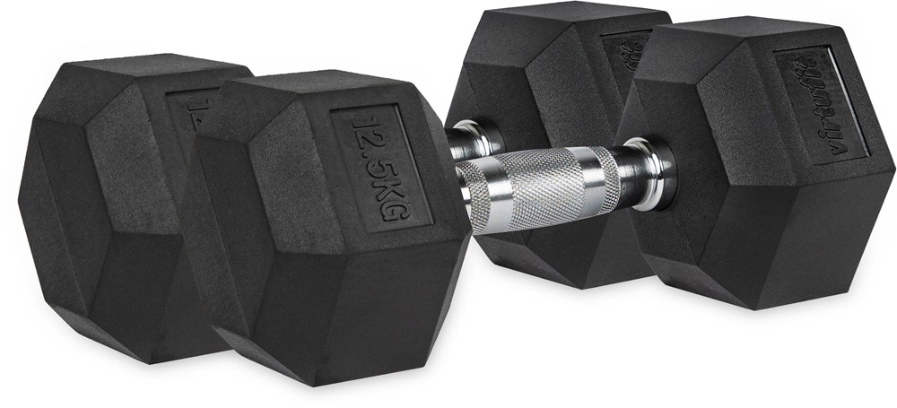 VirtuFit Hexa Dumbbell Pro Set - 2 x 12,5 kg