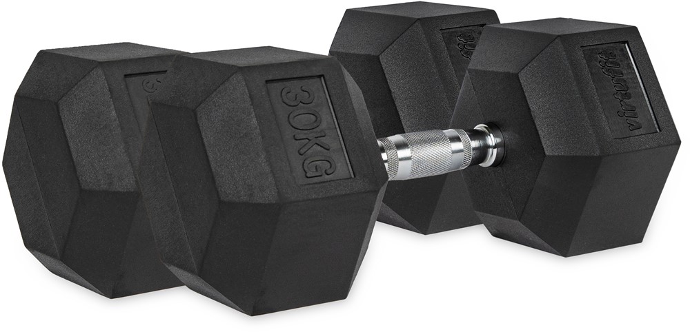 VirtuFit Hexa Dumbbell Pro Set - 2 x 30 kg