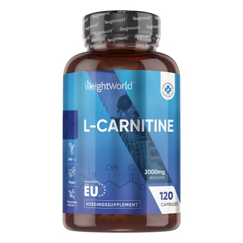 L-carnitine - 2000 mg 120 capsules