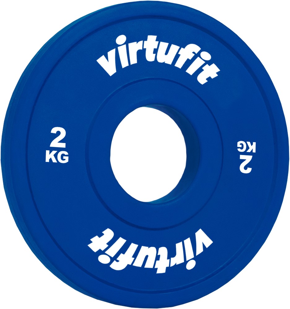 VirtuFit Olympische Fractional Plate - Halterschijf - Bumper Plate -  2 kg