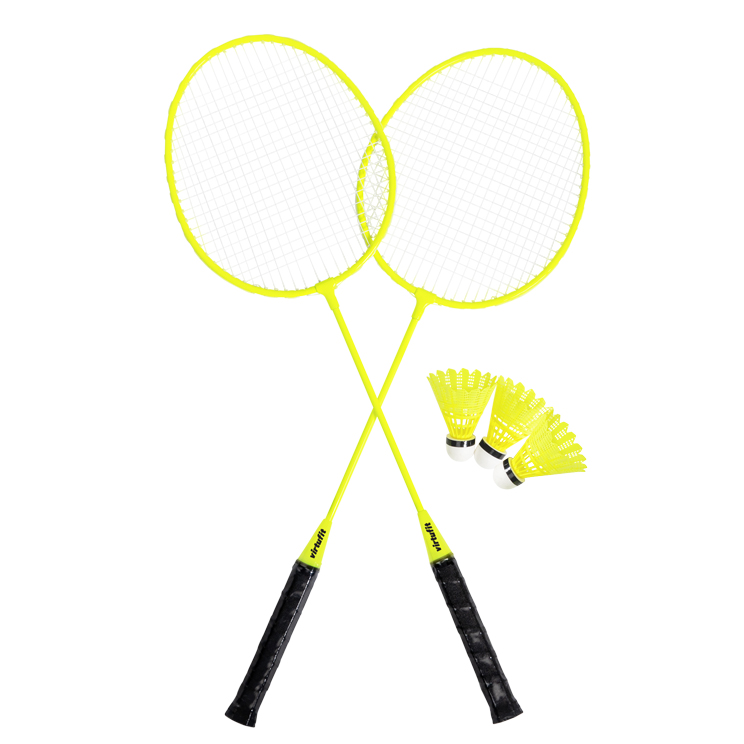 VirtuFit Badminton Set - 2 Rackets - 3 shuttles - Inclusief draagtas