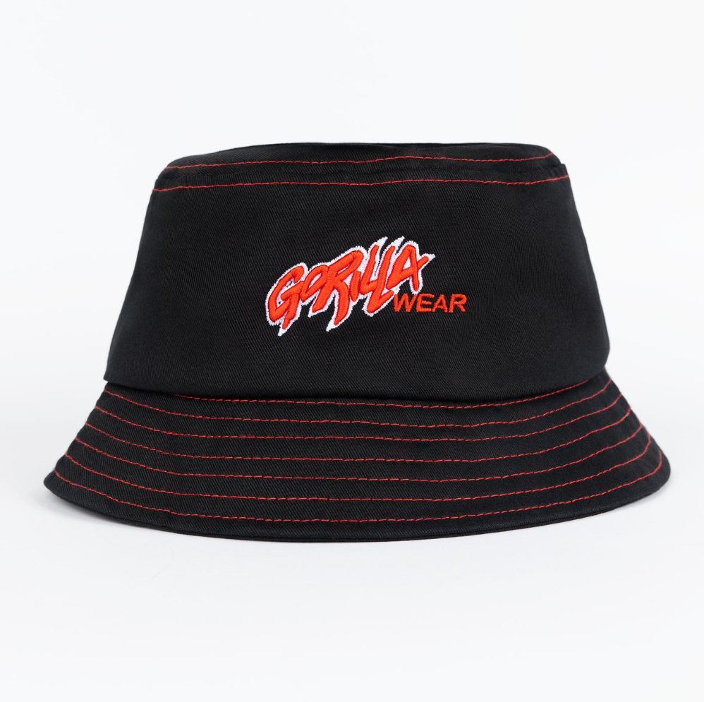 Gorilla Wear Bryce Bucket Hat - Zwart