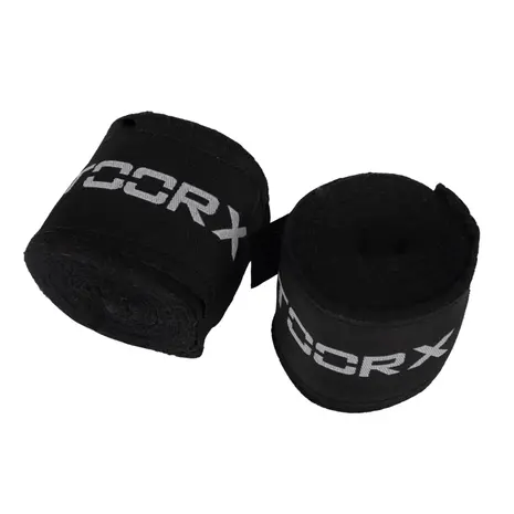 Toorx Fitness Boksbandage Elastisch - Handwraps - Zwart