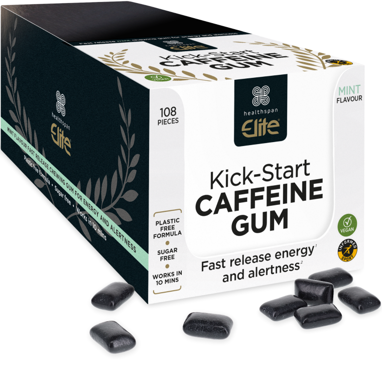 Healthspan Elite Kick-Start Gum - 12 x 9 st