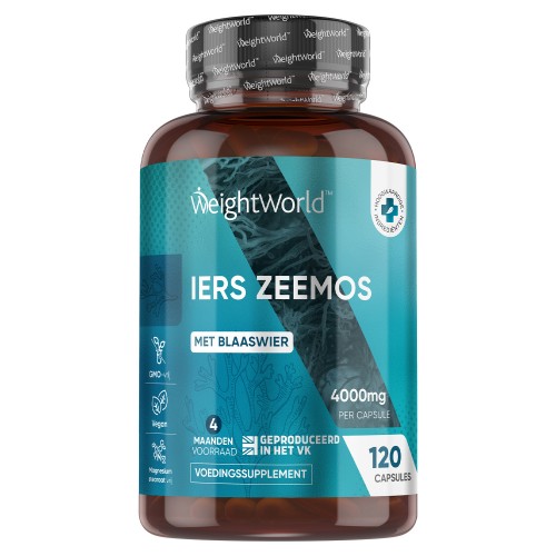 Irish Sea Moss - 4000mg 120 capsules - Zeemos kopen