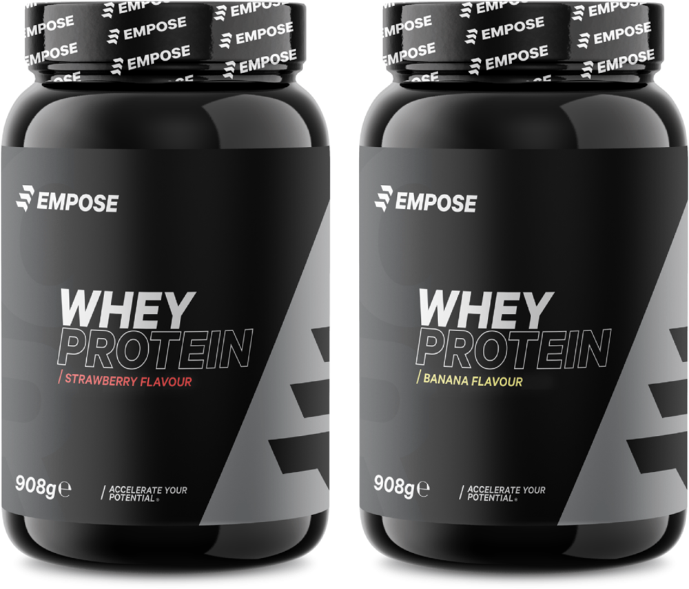 Empose Nutrition Combi-Deal - Whey Protein - Aardbei/Banaan