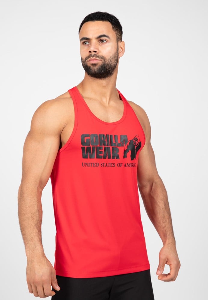 Gorilla Wear Classic Training Tank Top - Rood - 4XL