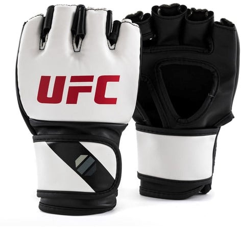 UFC Contender MMA Handschoenen - Wit/Zwart - 5 oz - S/M