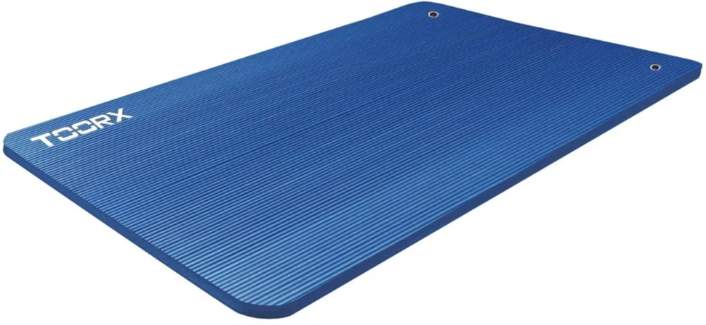 Toorx Fitness Mat - Yogamat - 100 x 61 cm - Blauw