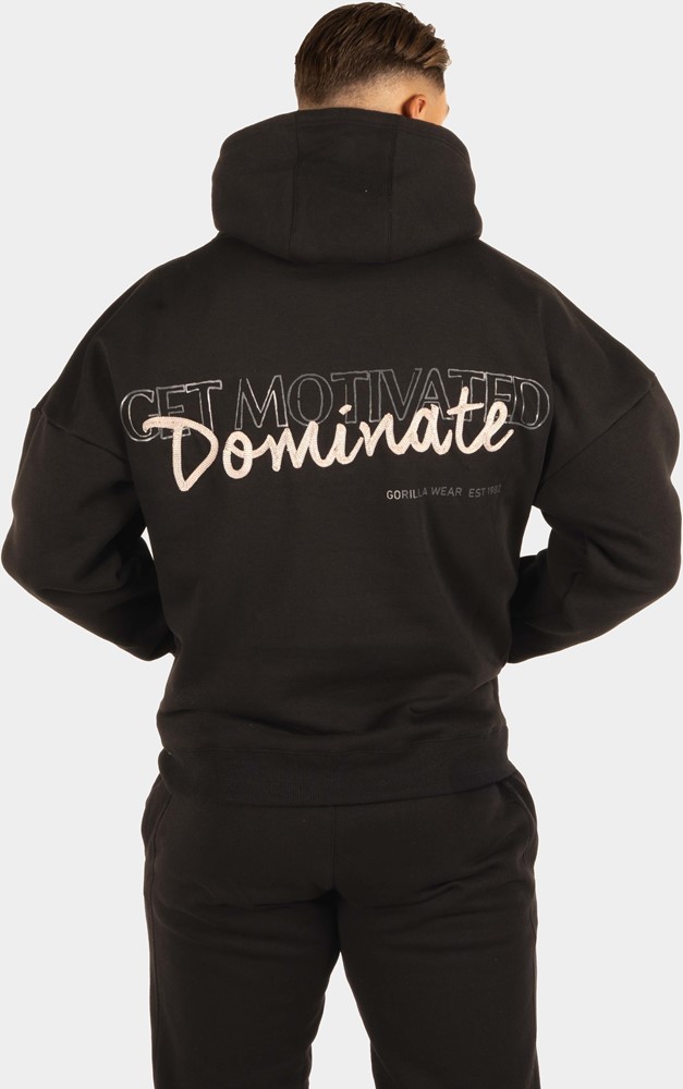 Gorilla Wear Jordan Oversized Hoodie - Zwart - 3XL