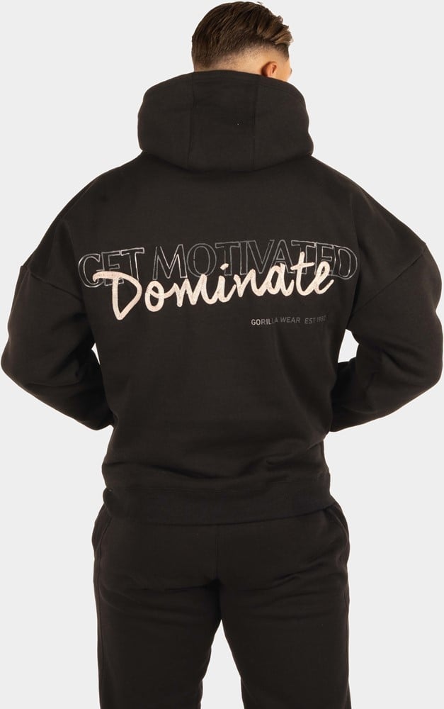 Gorilla Wear Jordan Oversized Hoodie - Zwart - L