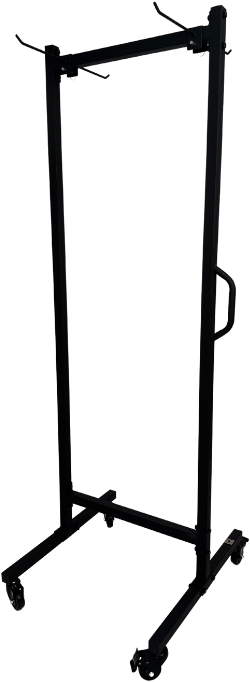 Muscle Power Verrijdbaar Opbergrek voor Fitness- en yogamatten