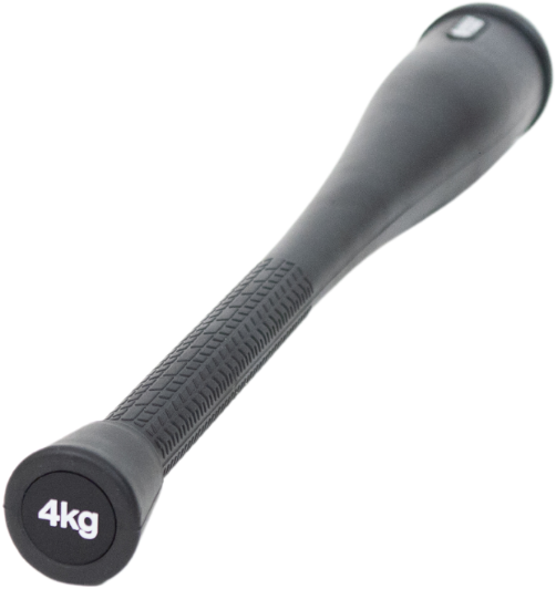 Muscle Power Rubber Clubbell - 4 kg