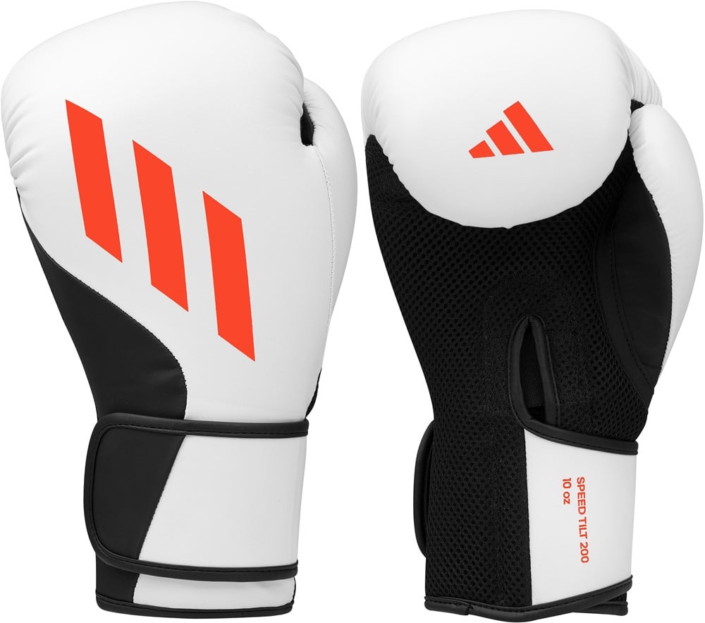 Adidas Bokshandschoenen Speed Tilt 200 - Wit/Zwart - 16 oz