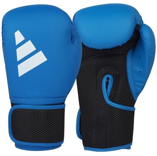 Adidas Bokshandschoenen Hybrid 25 - Blauw - 12 oz