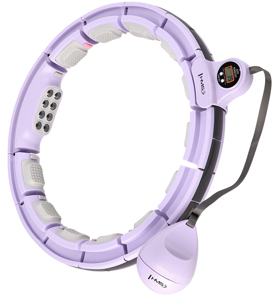 HMS Fitness Hoelahoep - Magneten, Gewicht&Teller - Violet