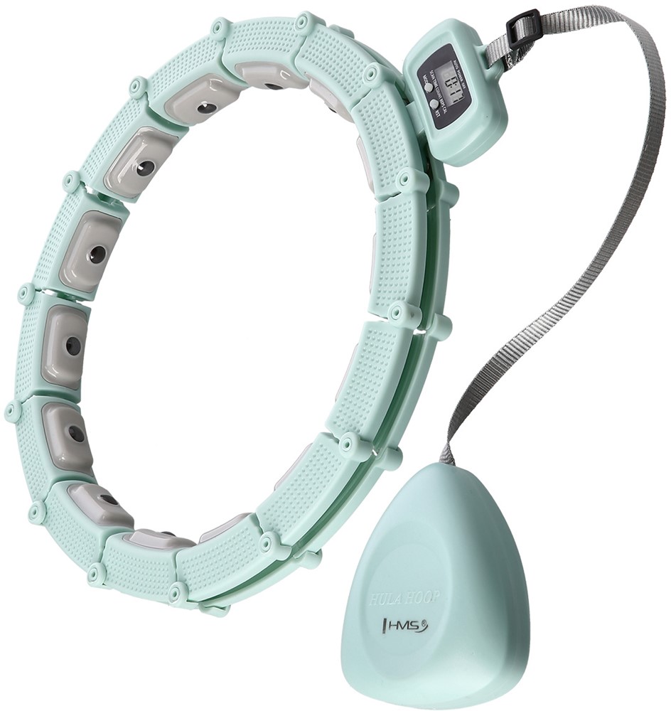 HMS Fitness Hoelahoep - Magneten, Gewicht&Teller - Groen