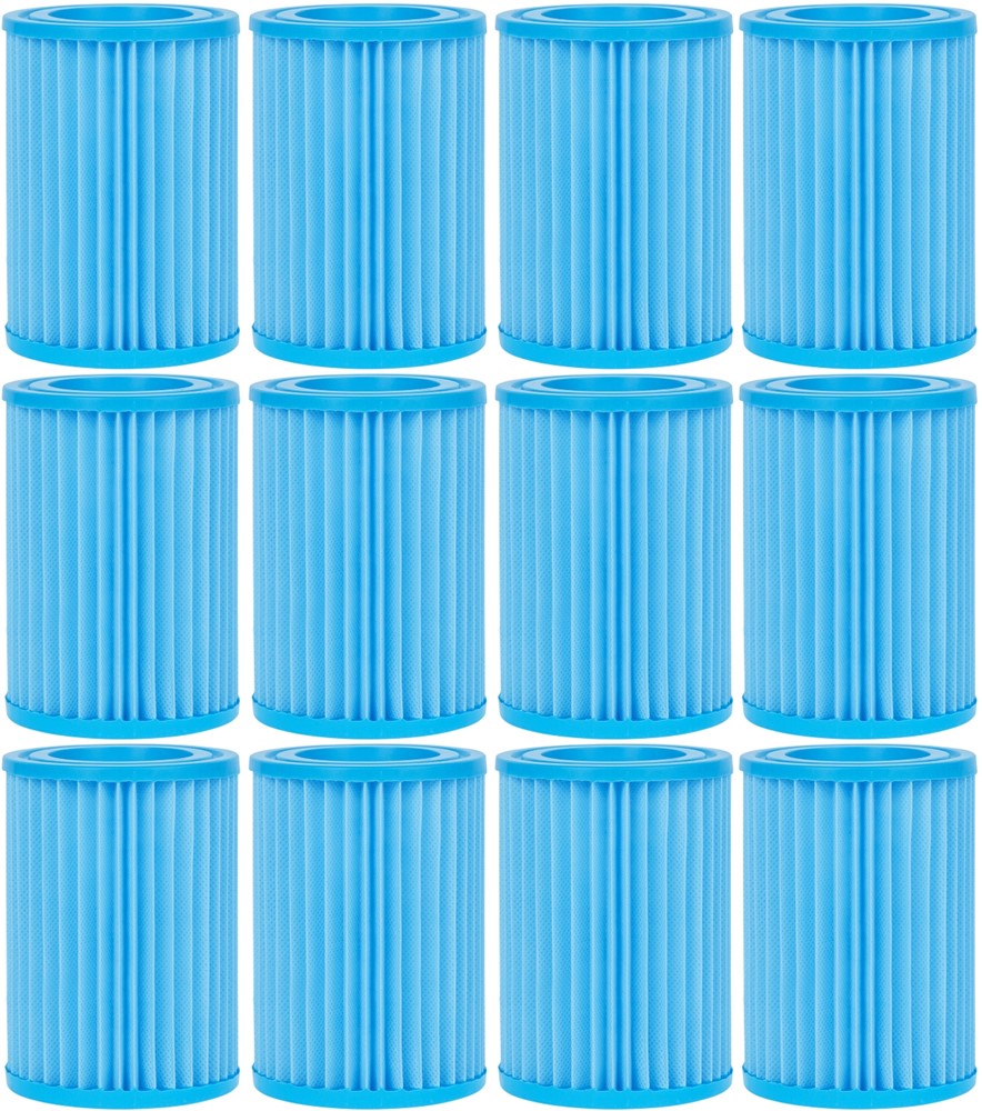 VirtuFit Voordeelbox Anti Bacteriële Cartridge voor Filterpomp Type II 12x