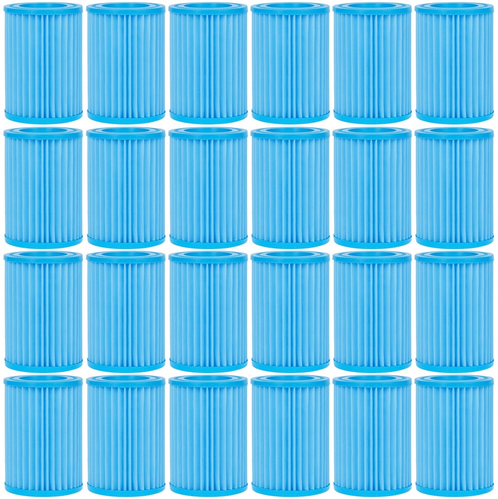 VirtuFit Voordeelbox Anti Bacteriële Cartridge voor Filterpomp Type II 24x